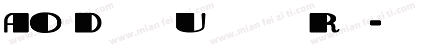 A0 Desta Unicode Reg字体转换